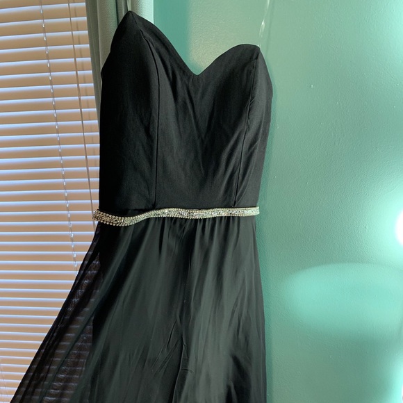 Black Prom Dress - Picture 1 of 8